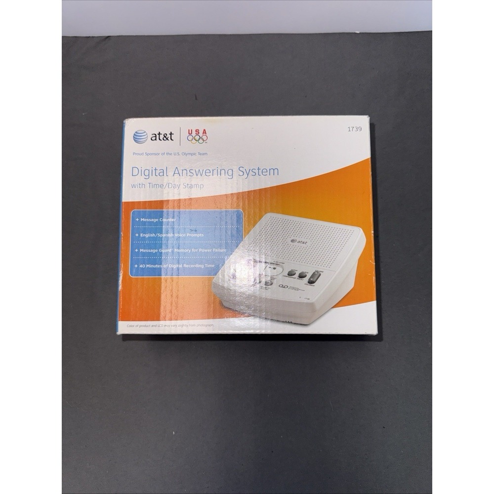 2010 AT&T Digital Answering System-#1739- New In Opened Box